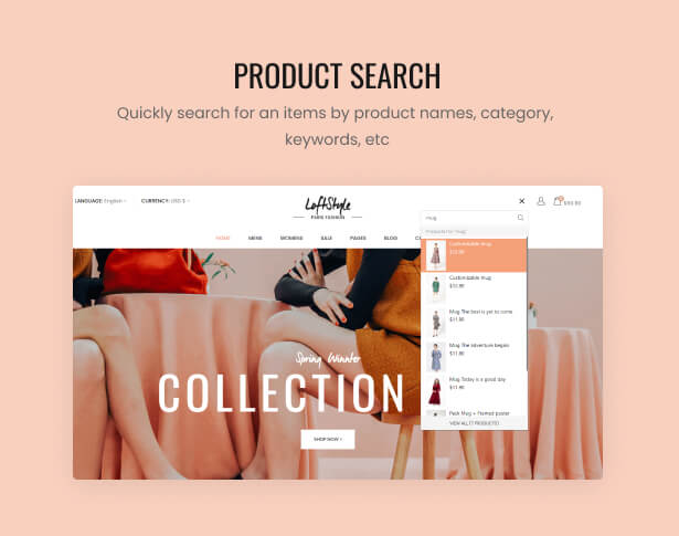 Product search