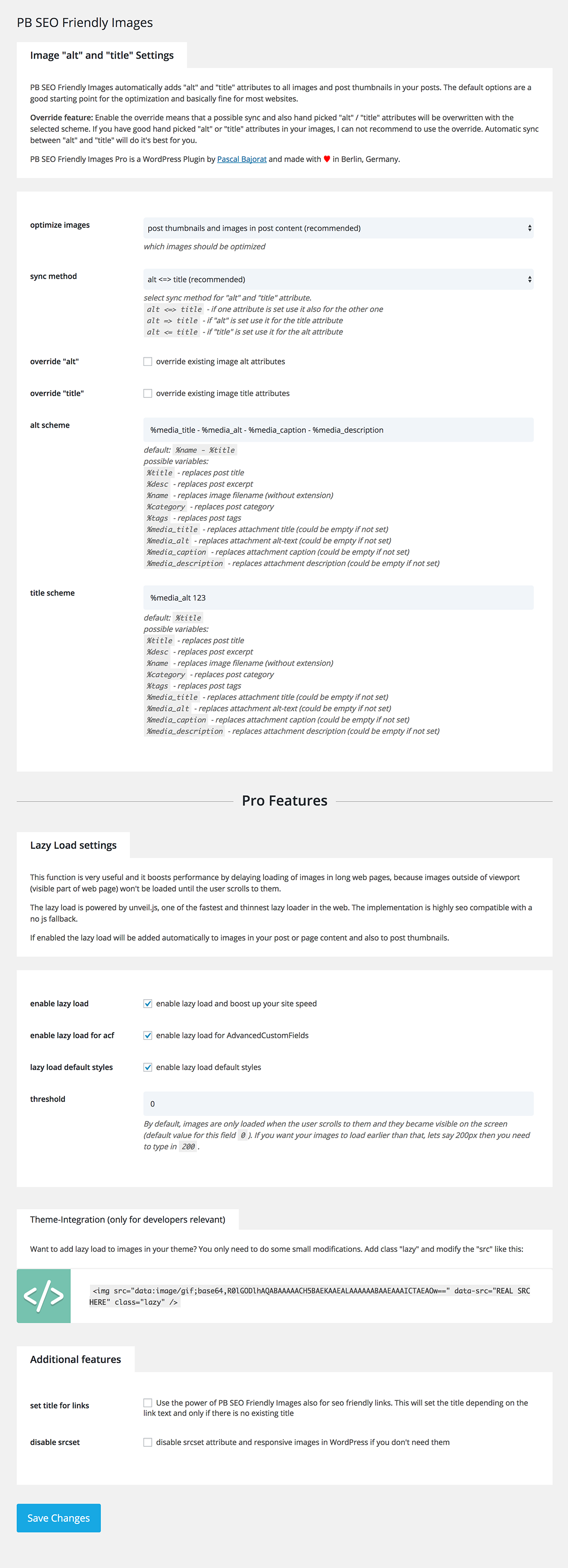 SEO Friendly Images Pro for WordPress - 2