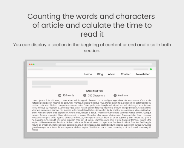 Article Read Time & Progress Bar - 4