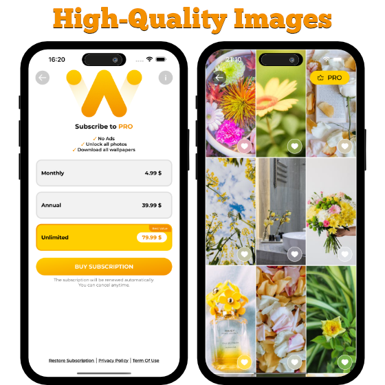 Swift高清4K手机壁纸应用iOS手机APP源码