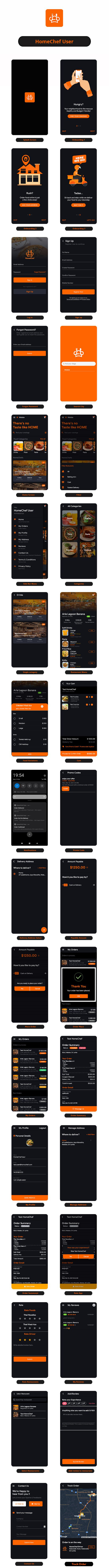 HomeChef - Multi Restaurant Food Delivery App | Ionic 5 - 1
