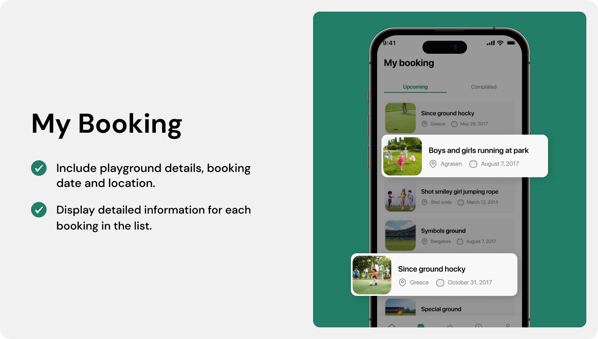 BookSpot UI Template | Play Ground Booking App | Flutter | Easy Sports Venue Reservations App - 9