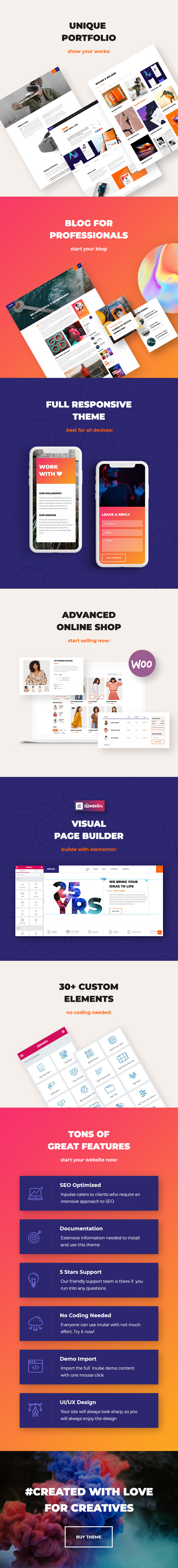 InPulse - Creative Agency WordPress Theme - 2