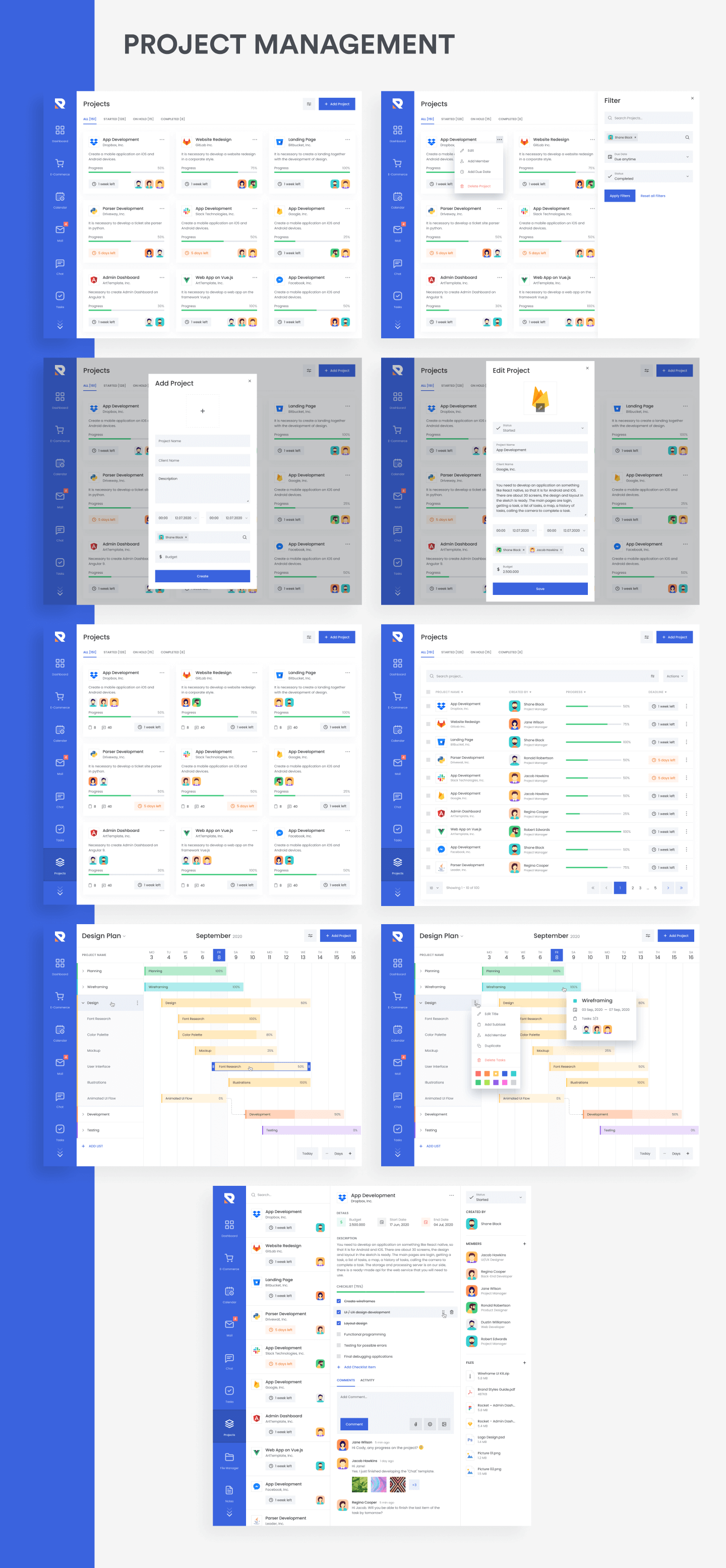 Rockster- dashboard