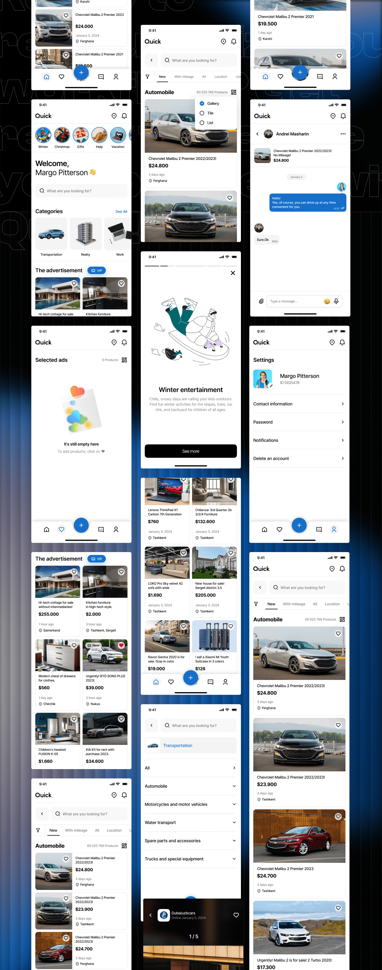 Flutter二手交易平台APP源码/同城分类交易市场源码/含Web前后端+Android+iOS - 云创源码