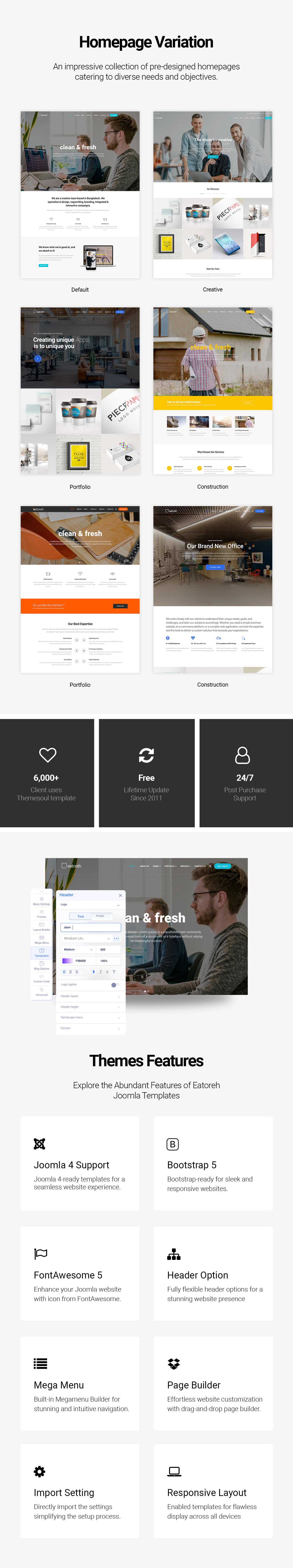 Glenon the best Premium Eatoreh Templates