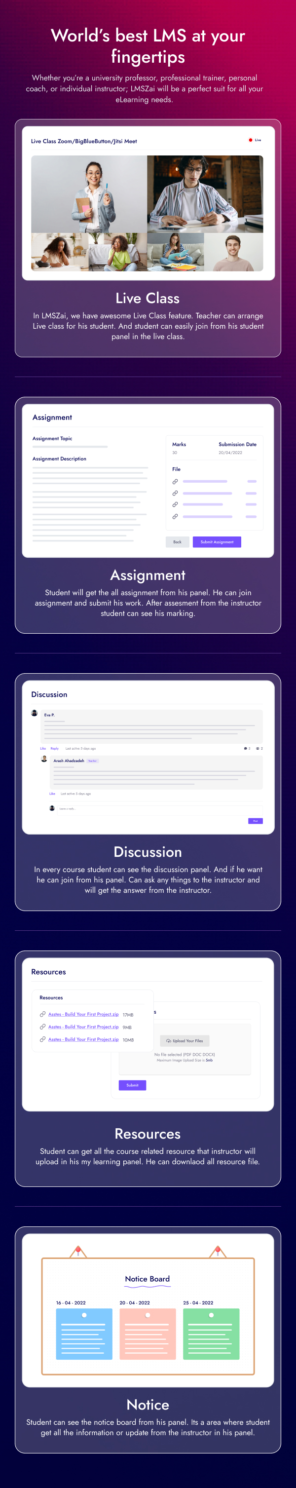 LMSZAI - LMS | Learning Management System (Saas) - 5