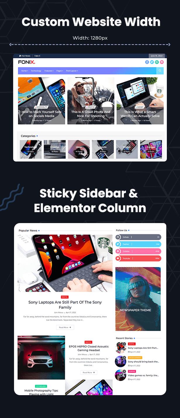 Fonix | Newspaper & Magazine WordPress Theme