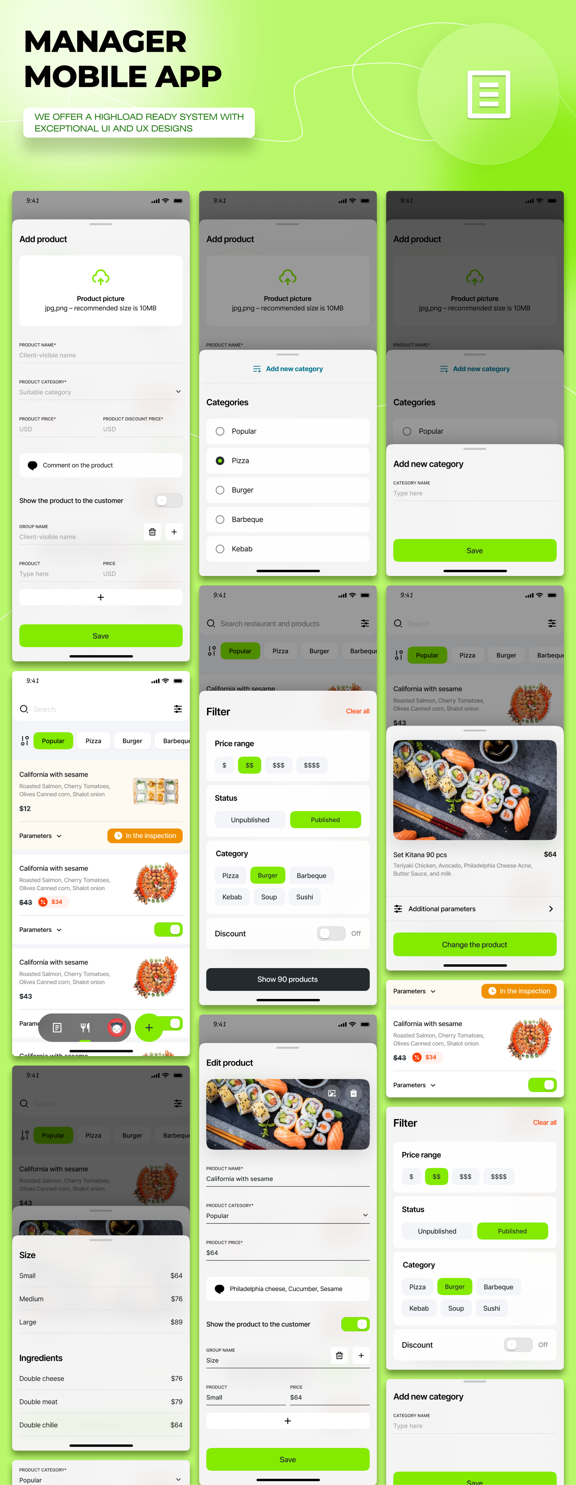 Foodyman - Multi - Restaurant (and Grocery) Vendor App (iOS&Android) - 9
