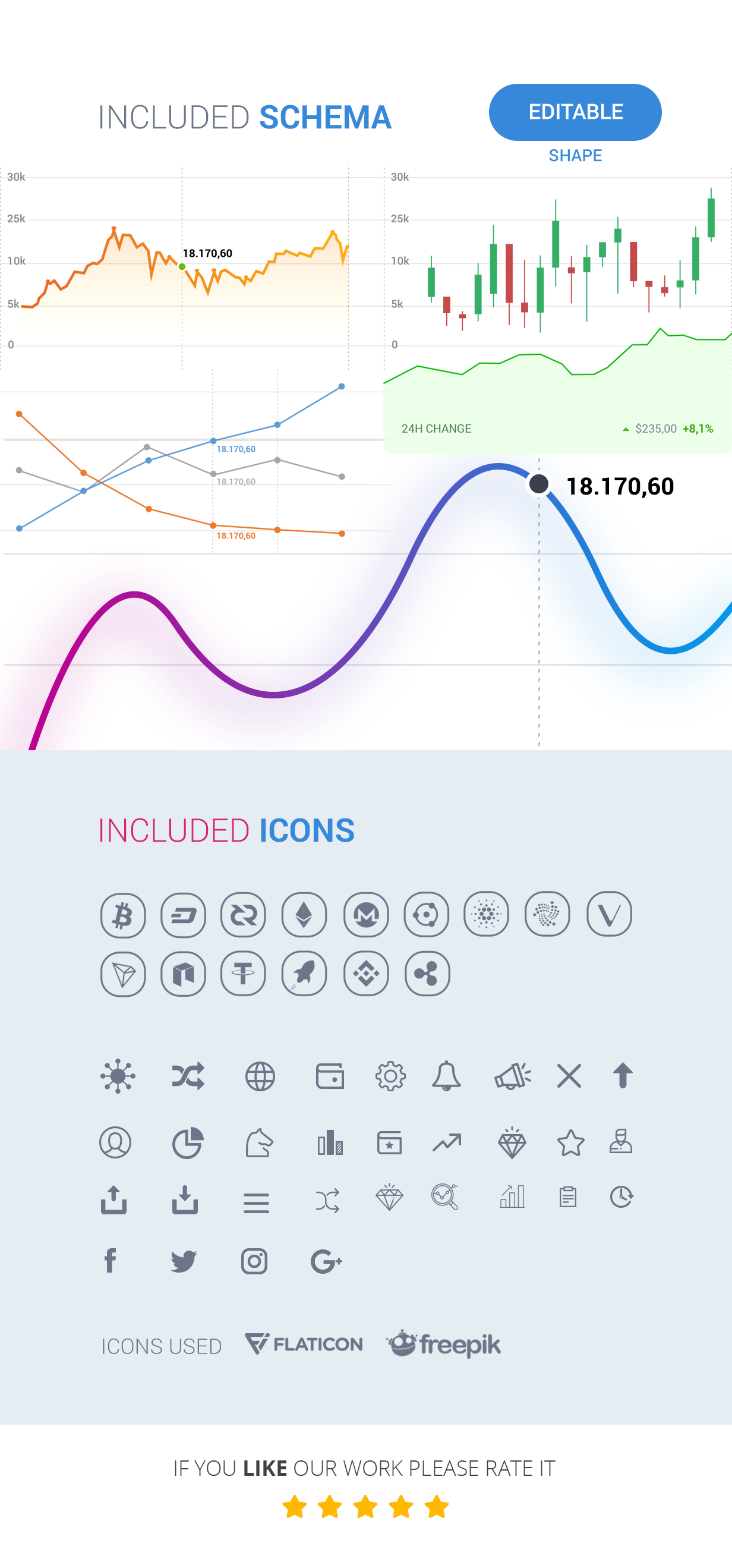 BlockApp - Crypto Currency Mobile App PSD Template - 4