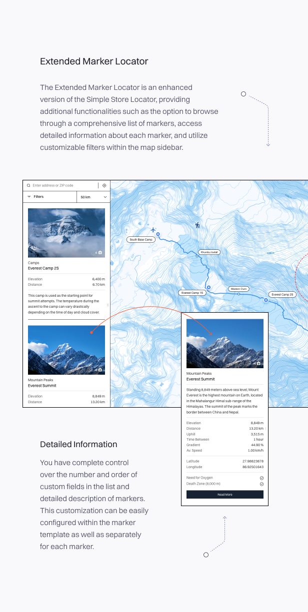Treweler Extended Marker Locator