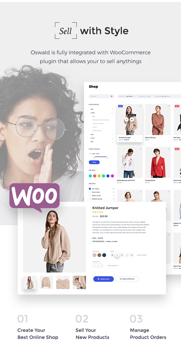 Oswald - Creative Multi-Purpose Responsive WordPress Theme - 2