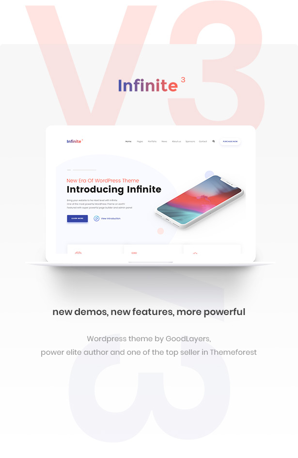 Infinite - Multipurpose WordPress Theme
 - 1