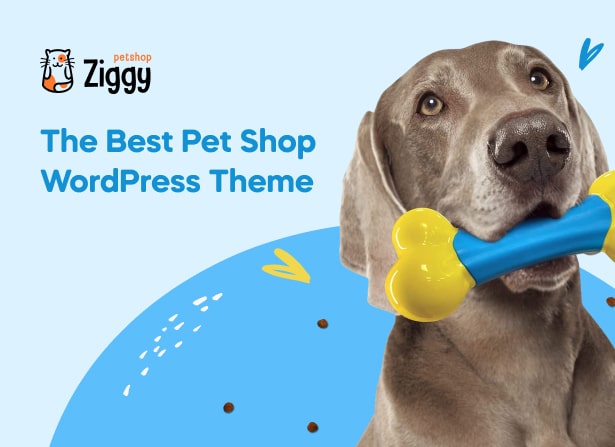 Ziggy Pet Shop WordPress Theme