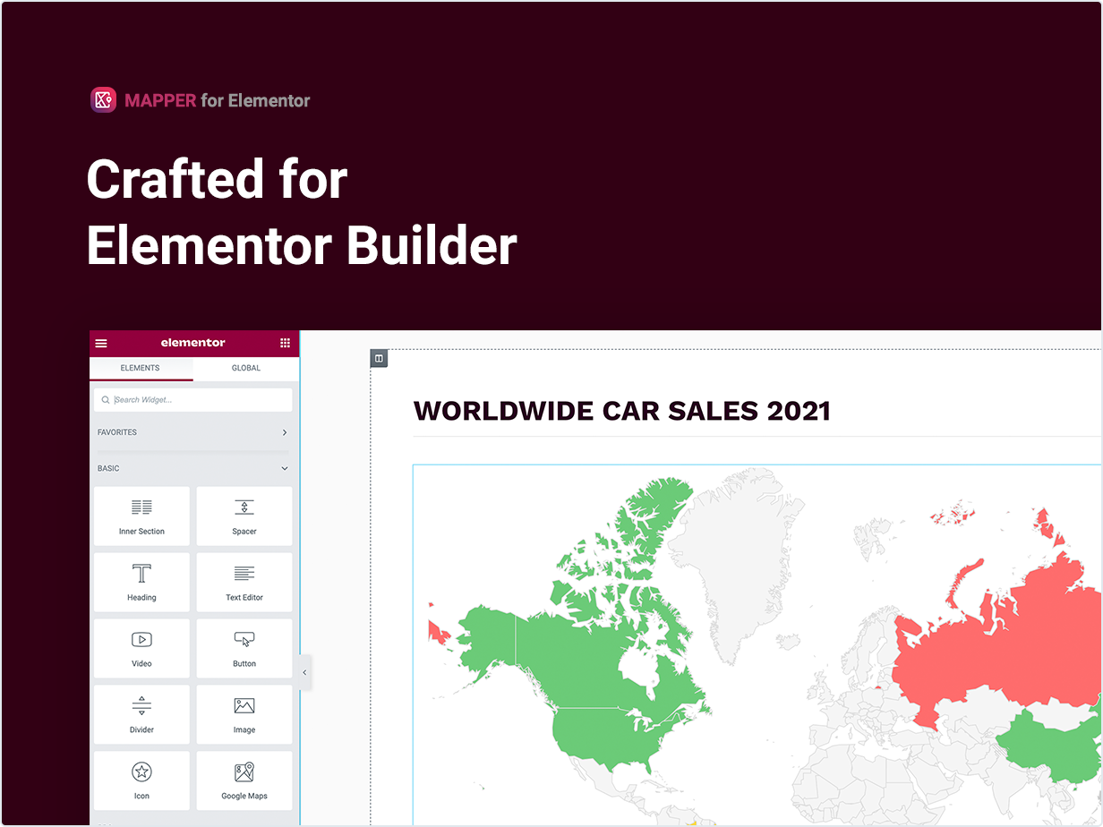 Crafted for Elementor Builder