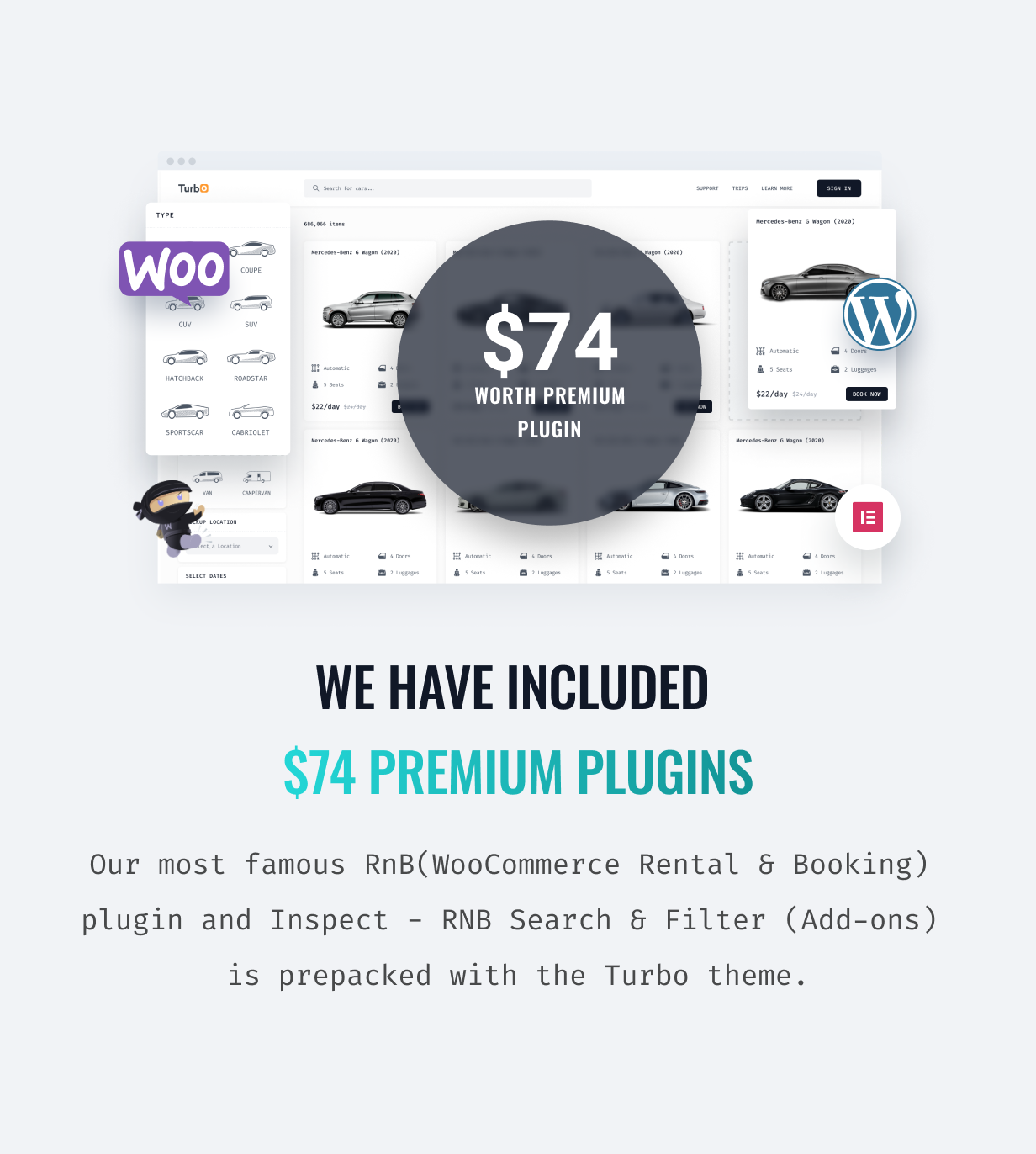 Turbo - WooCommerce Rental & Booking Theme - 8