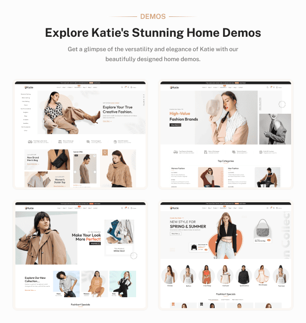Katie Multipurpose Ecommerce HTML Theme