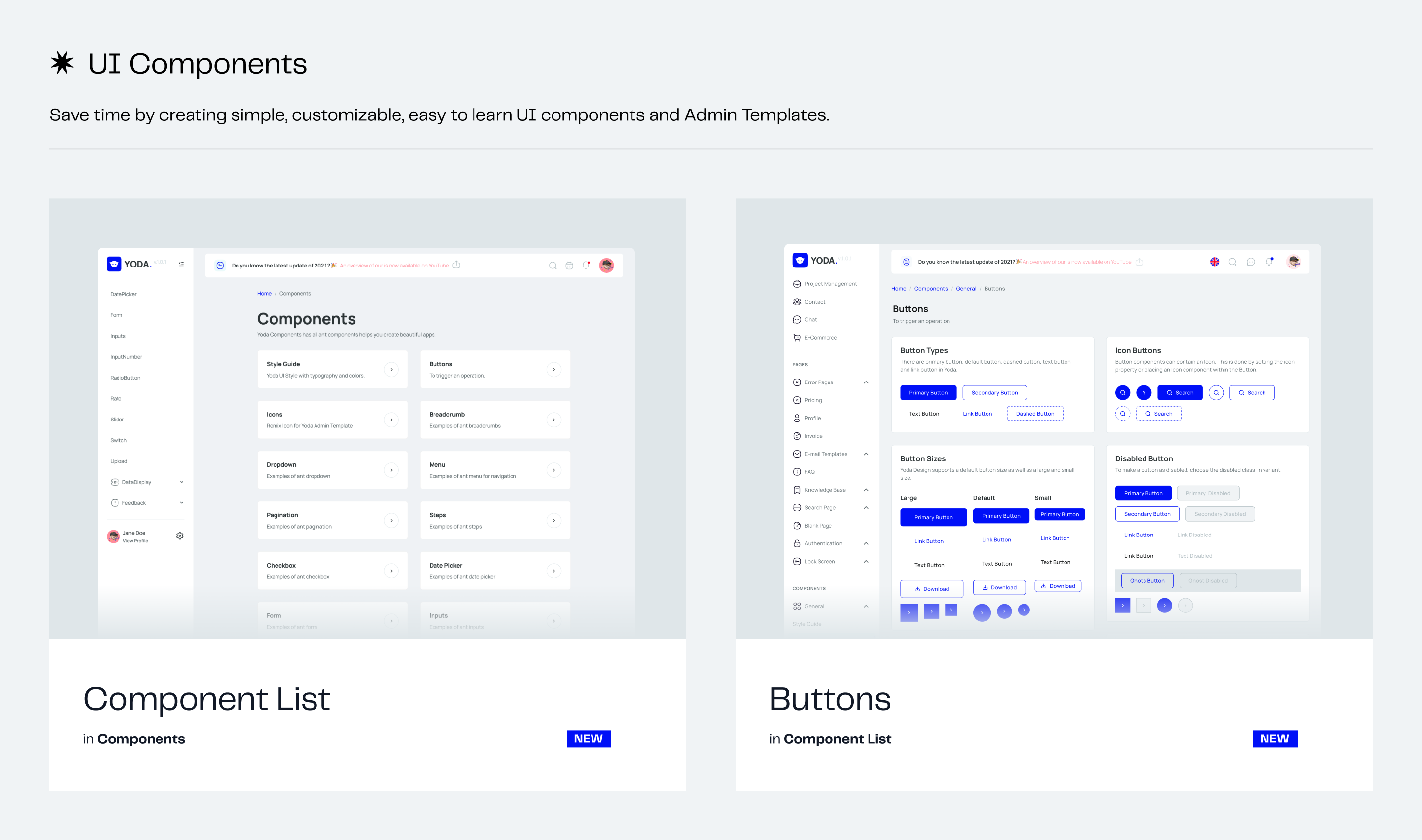 Yoda | React Admin Template React Hooks Redux Toolkit Ant Design - 7