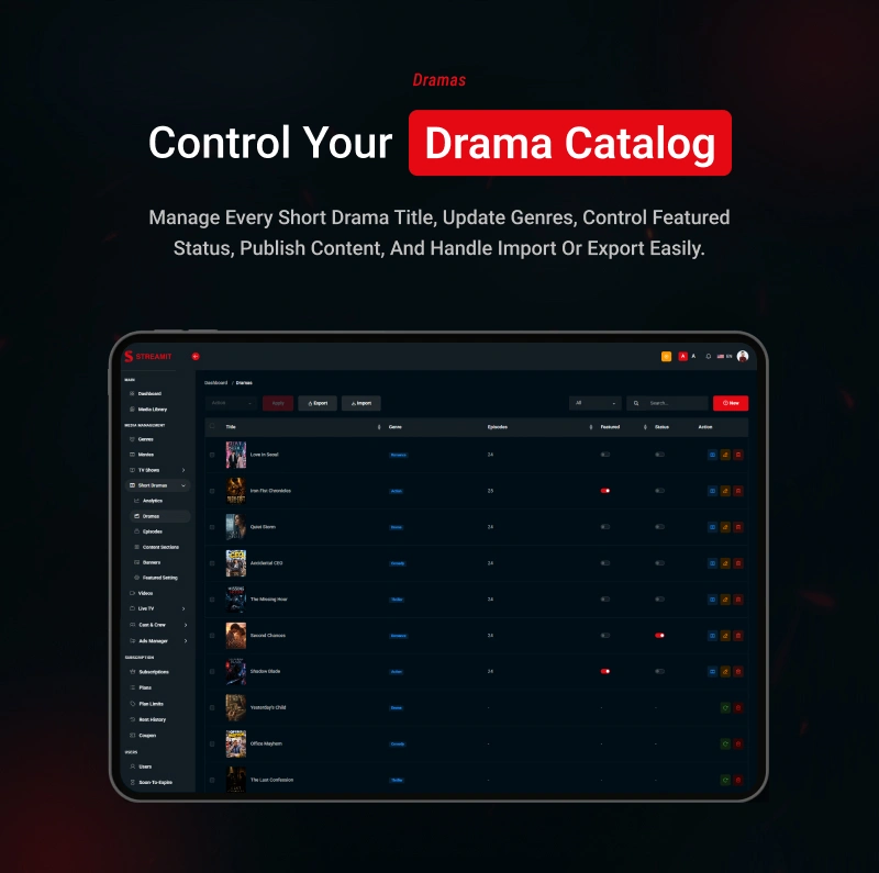 Streamit - OTT Streaming Short Drama (Add-on) - 21