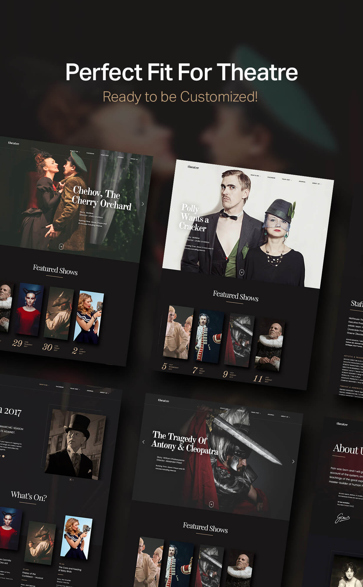 Theatre WP | Culture, Entertainment & Theater WordPress Theme - 4