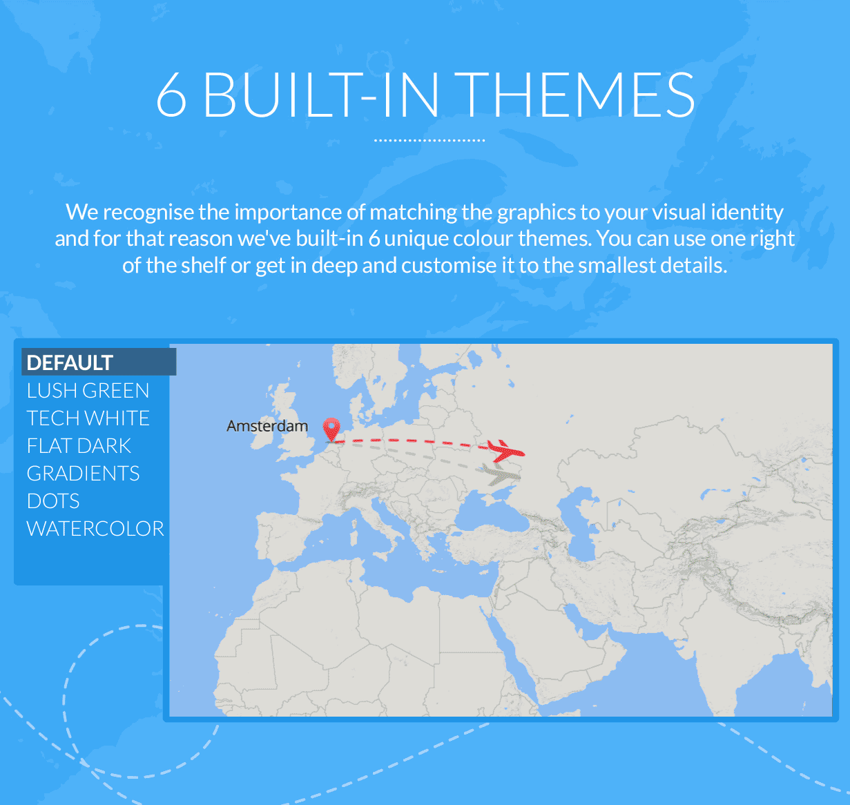 Flight Maps - Visualize Where You're Travelling - 3