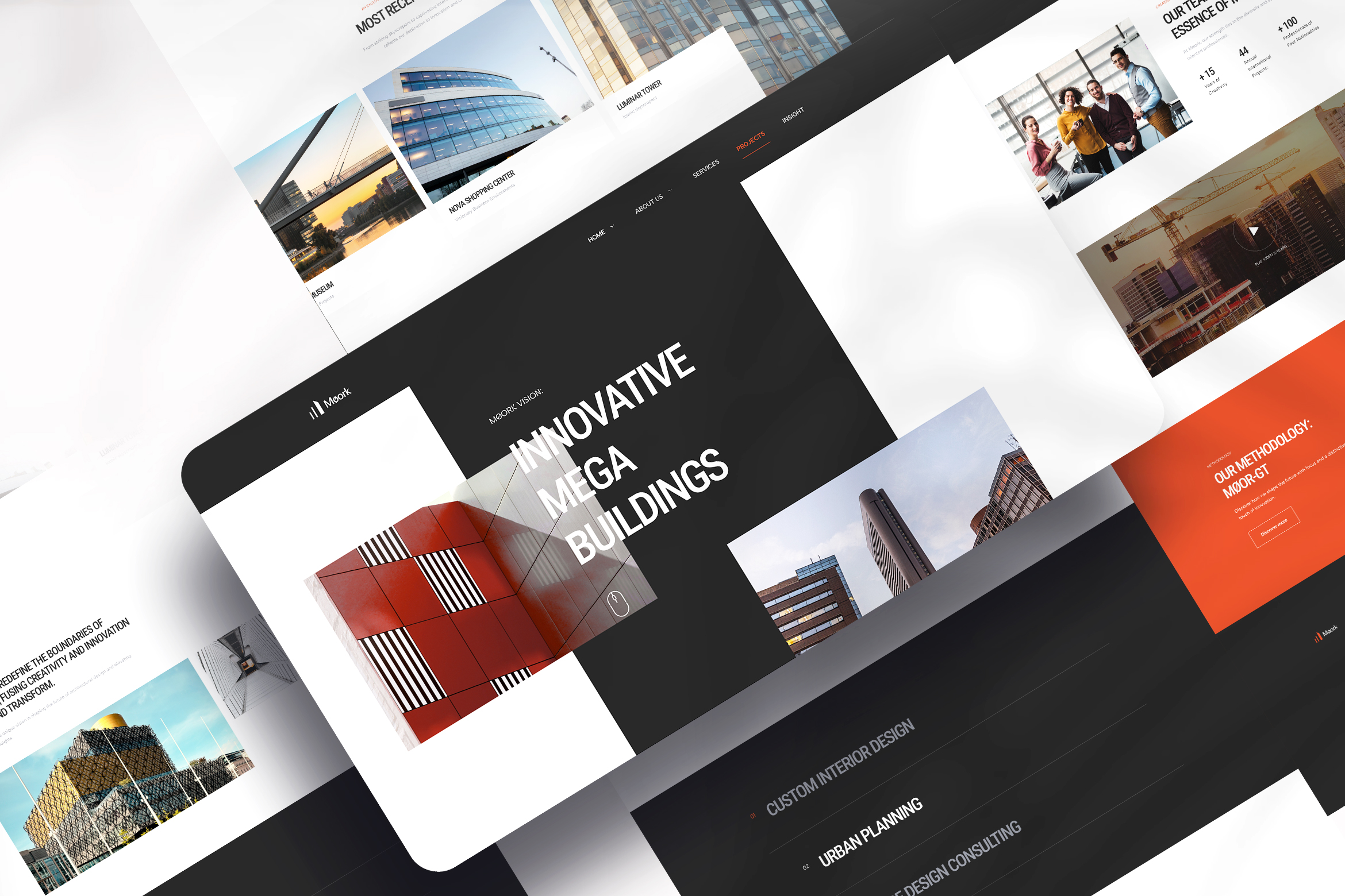 Moork - Architecture Figma Template - 6