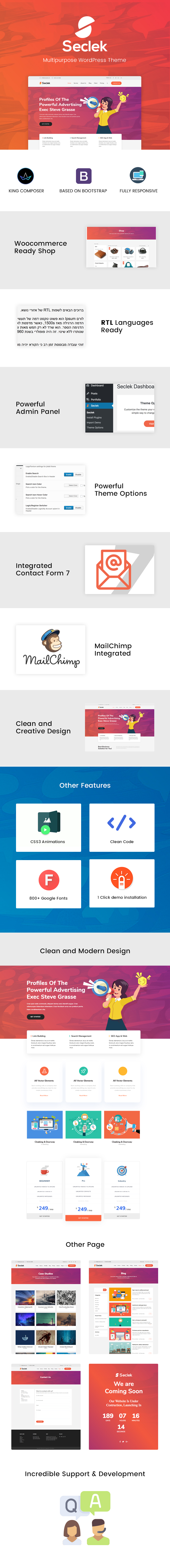 Seclek Features