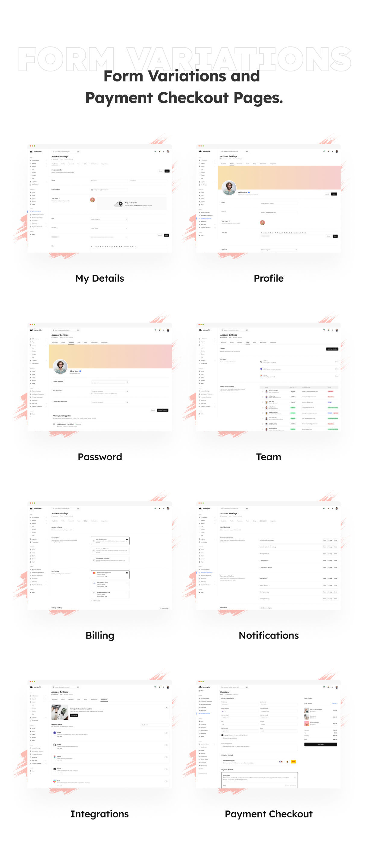 Isomorphic - React Admin Dashboard Template - 25