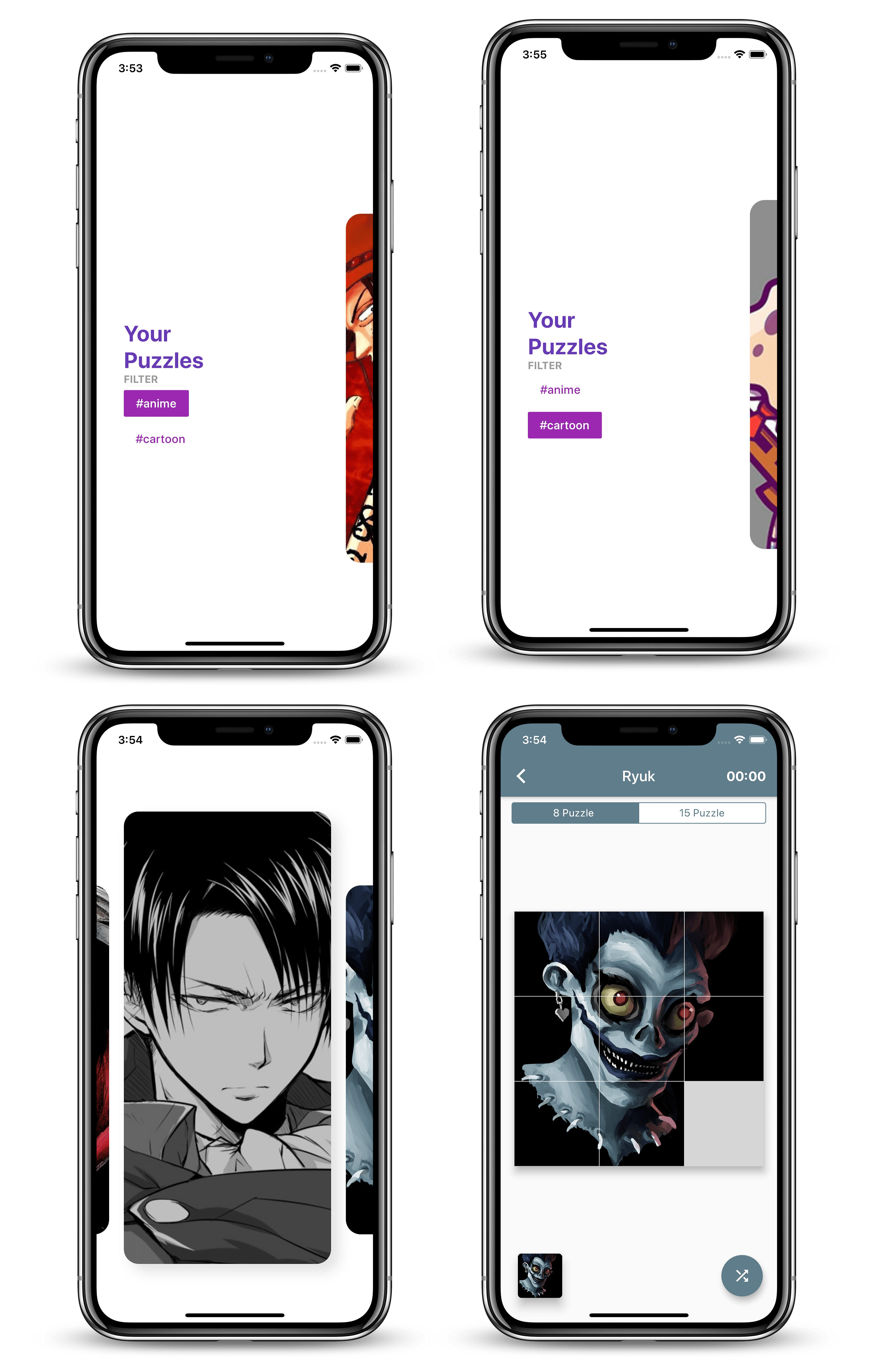 Flutter Puzzle Game for iOS and by ouajibaissam CodeCanyon
