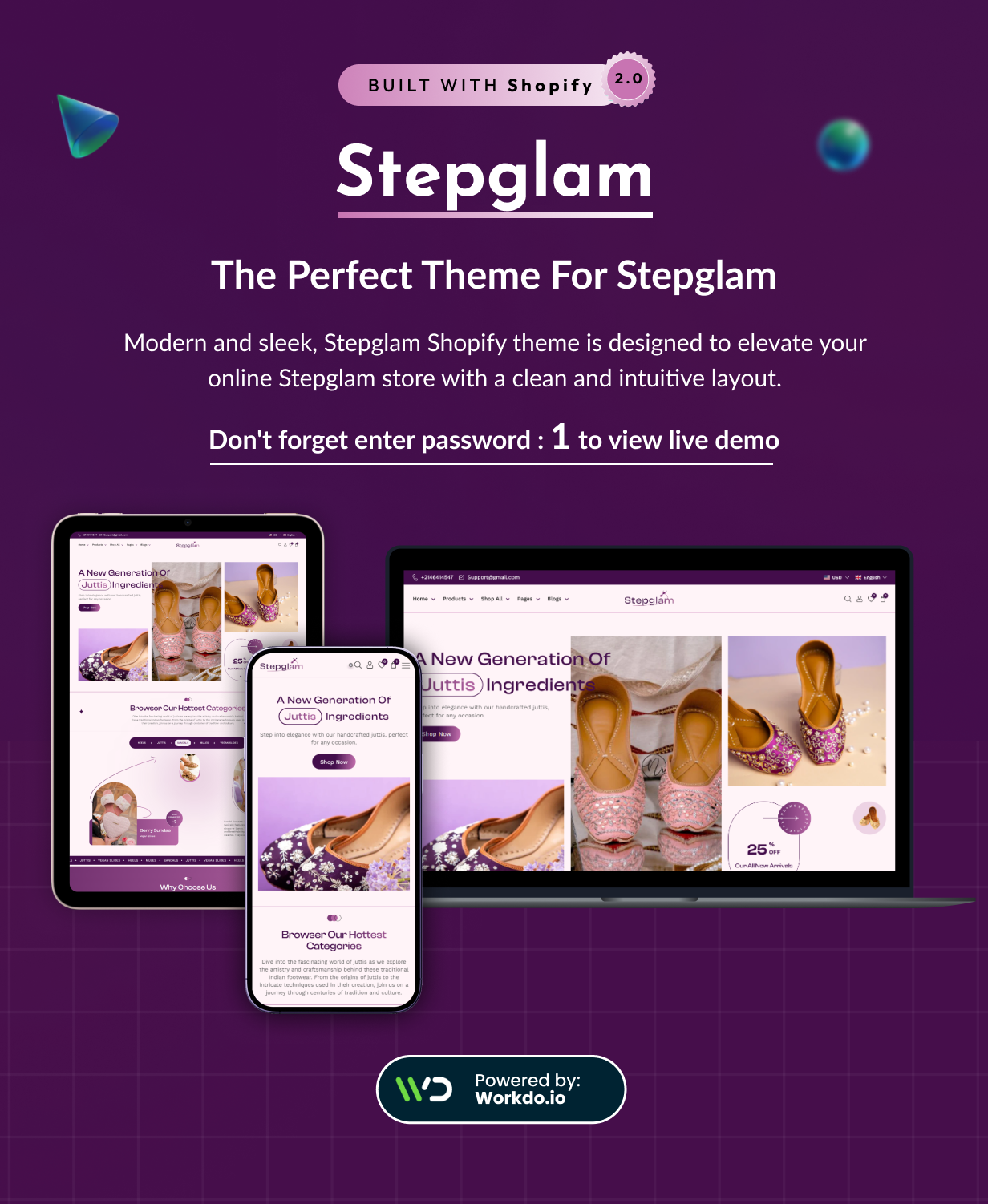 Stepglam - Ethnic Footwear Shopify OS 2.0 - 7