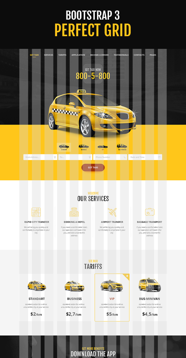 TaxiPark - Taxi Cab Service Company HTML5 Template - 4