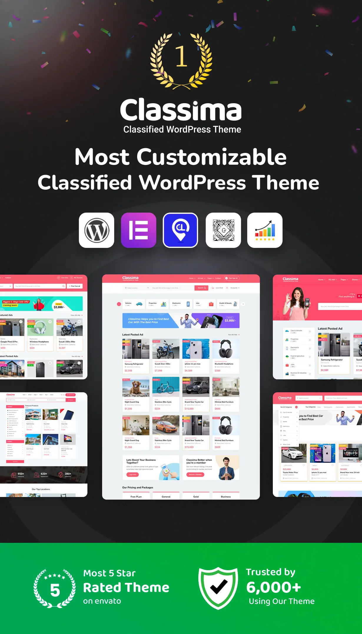 Classified ads WordPress Theme