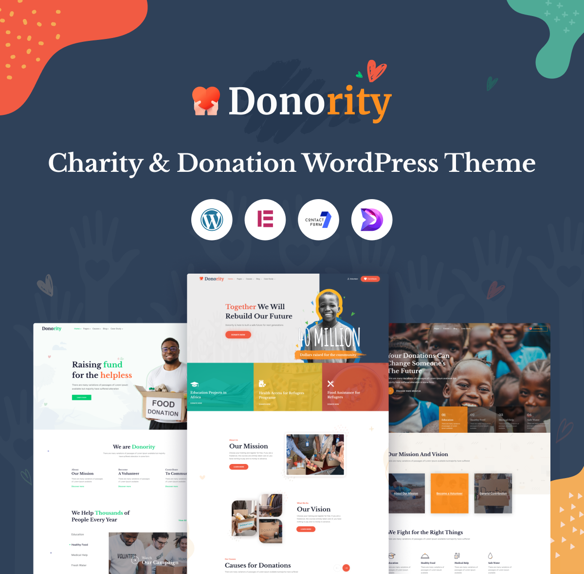 Charity WordPress Theme on Sale