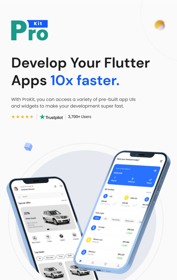 ProKit Flutter - Best Selling Flutter UI Kit with Chat GPT App - 5