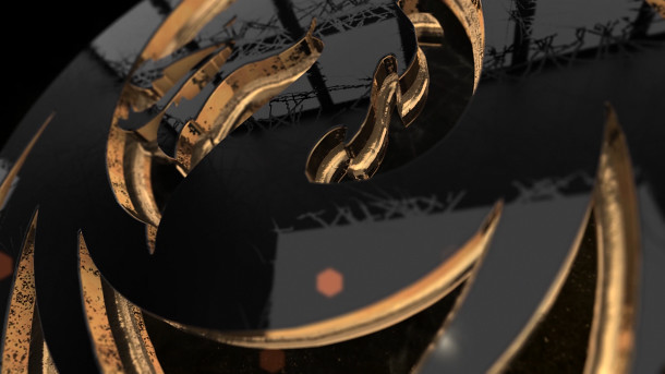 Gold Black And Shine Logo Reveal - 6