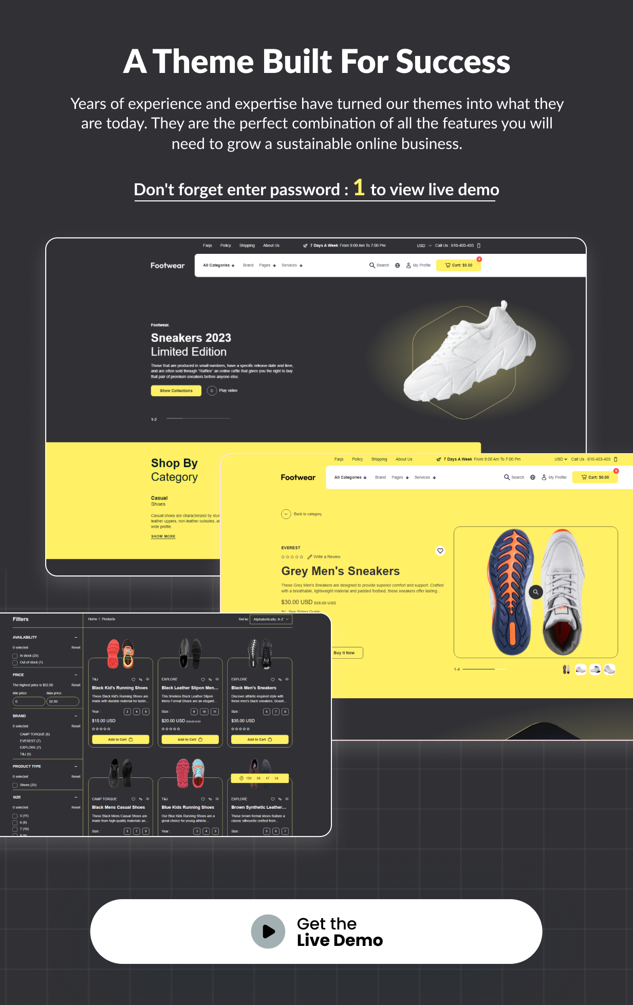 Footwear - Shoes Store Shopify 2.0 Responsive Theme - 10
