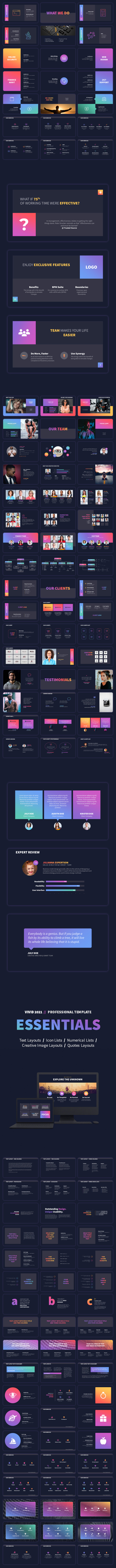 VIVID 2021 - Professional PowerPoint Presentation Template - 17