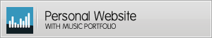 Personal Website with Music Portfolio