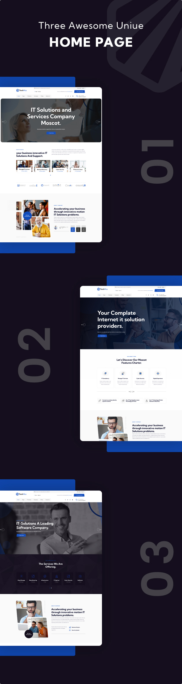 IT Solutions & Services Company WordPress Theme - 2