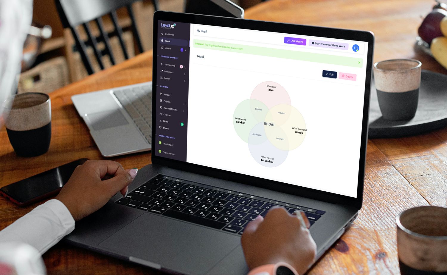LevelUp SaaS - All-in-One Personal Finance, Productivity & Project Management Suite - 7