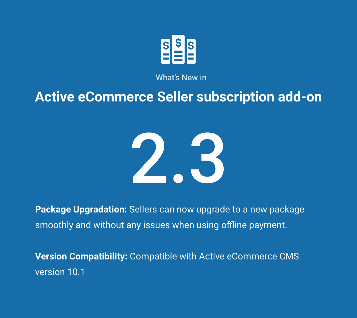 Active eCommerce Seller Subscription Add-on - 2