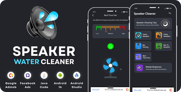 Speaker Water Cleaner