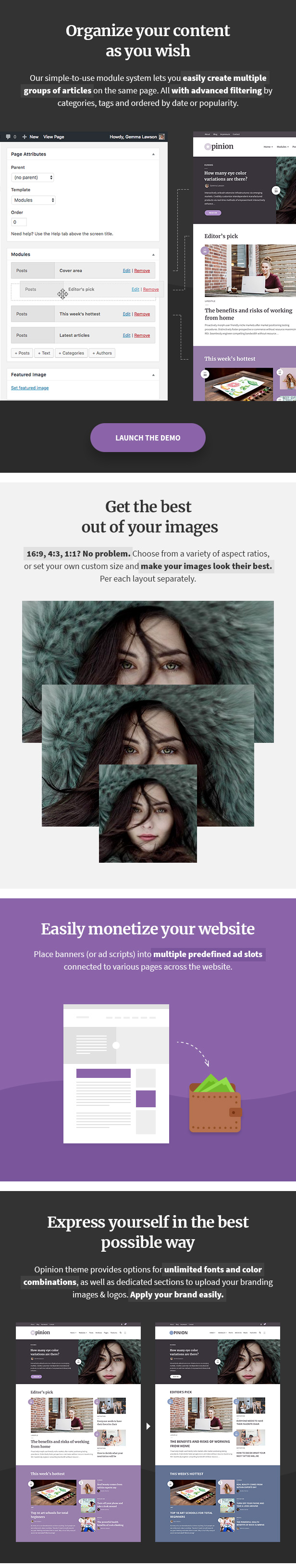 Original - Modern News & Magazine Style WP Theme