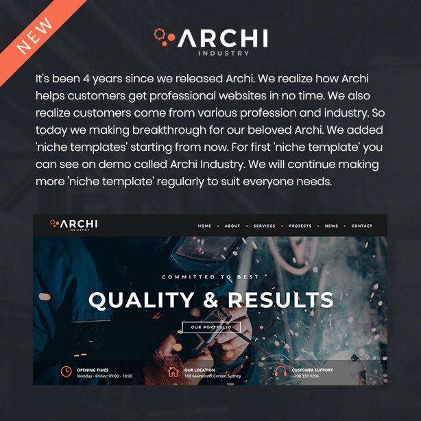 Archi - Interior Design Website Template - 4
