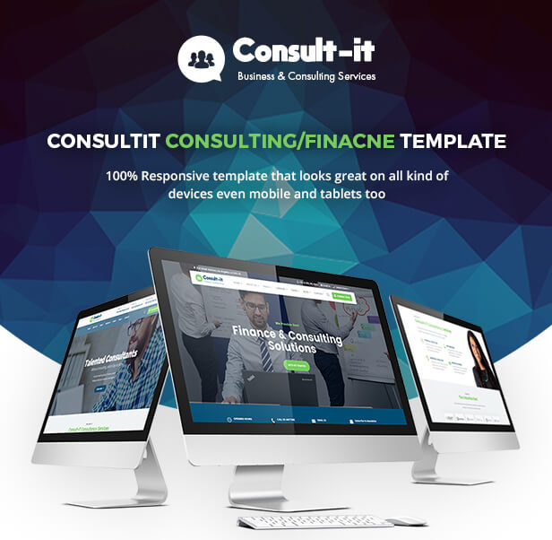 ConsultIt - Business Consulting and Investments HTML Template