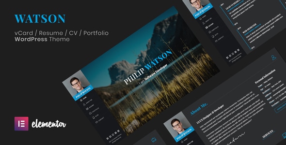 Clarks - Personal Portfolio Template - 1