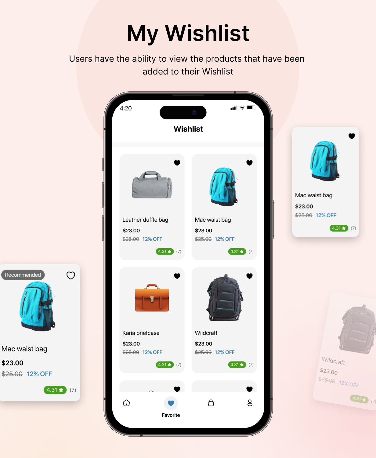 BagBuddy E-commerce app UI Template: Ecommerce app in Flutter(Android, iOS) App | Shopping App - 10