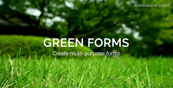 Green Forms - Standalone Form Builder