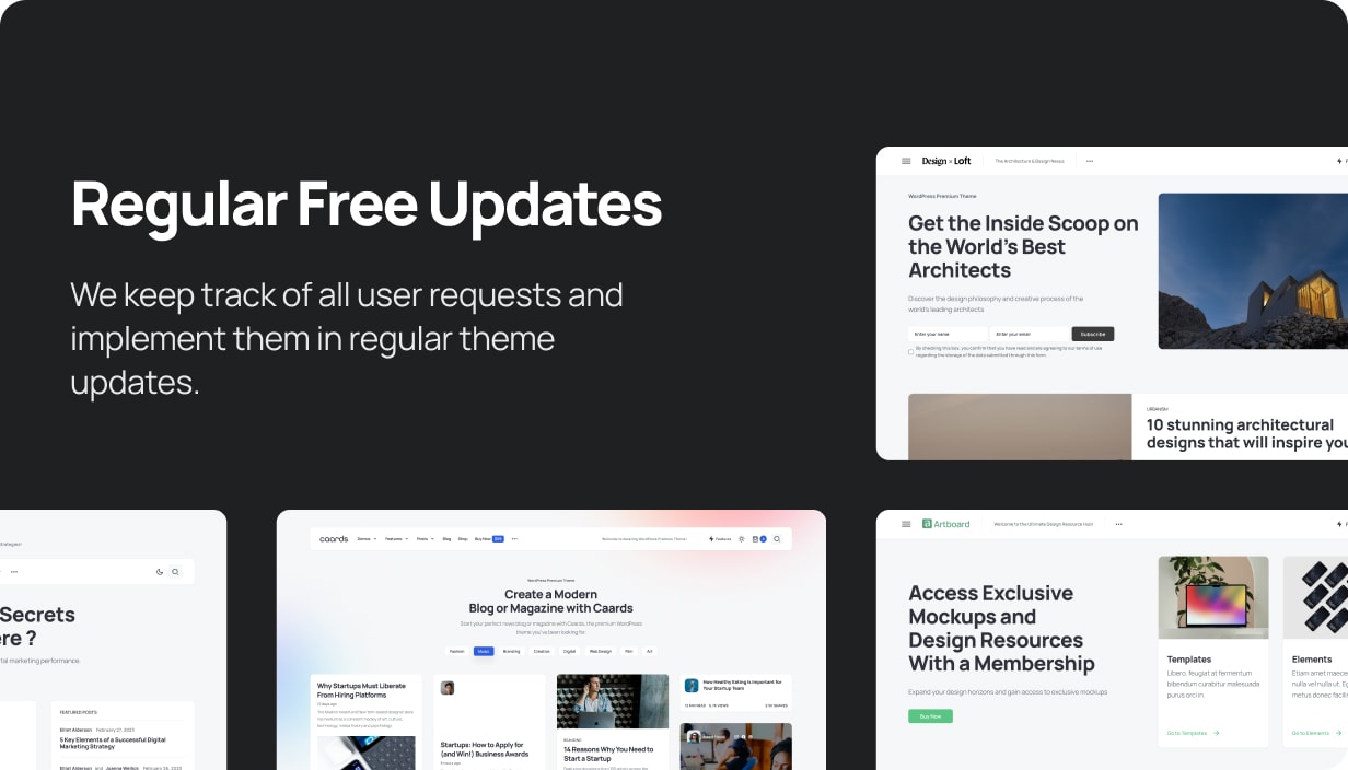 Caards - Modern Blog & Magazine WordPress Theme with Dark Mode - 29