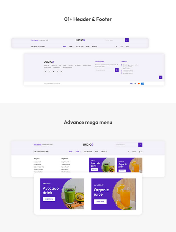 Juicico - The Juice & Drink Ecommerce Shopify Theme - 2